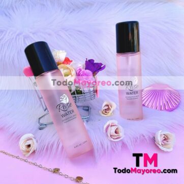Tonico Natural Rose Water Hidratante Face&Body&Hair 120 ml  Proveedores por Mayoreo M3854