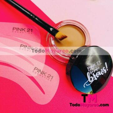 Delineador Para Ceja Get Perfect Brows Con Pincel y Plantilla Tono 01 Pink 21  Proveedores por Mayoreo M4016