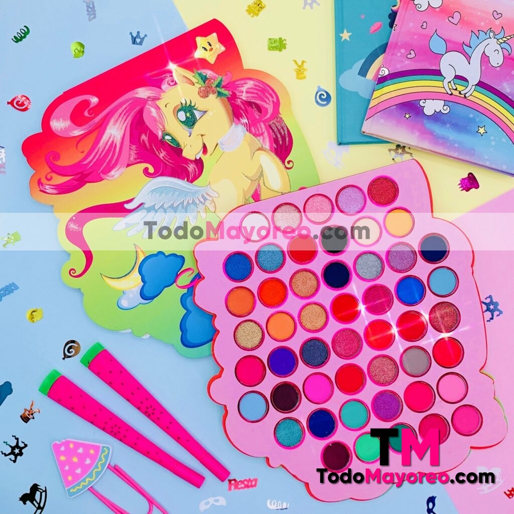 Paleta Eyeshadow Palette 50 Color Mi Pequeño Pony Closer Pretty  Fabricantes por mayoreo M4592