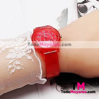 Reloj Numeros Pequeños  Extensible Tipo Plastico Con Caratula Rojo proveedores directos de fabrica R4327