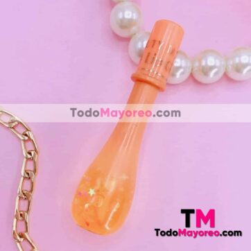 Lip Gloss Beauty Model Botella Naranja  Proveedores por Mayoreo M5190