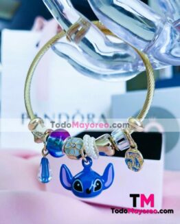 kefeng jewelry Stitch Bracelet Lilo and Stitch Gifts for Women Girls Ohana  Means Family Friendship Gift Stich Jewelry Charm Bracelets